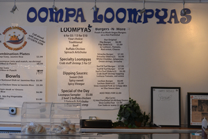 Oompa Loompyas is the only Filipino restaurant in the city. 