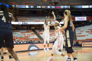 Gabby Cooper scored 15 points on five made 3-pointers for the Orange.