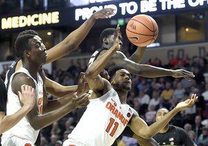 Syracuse was out-rebounded 38-29 against Wake Forest, marking the Orange's lowest mark of the season. 